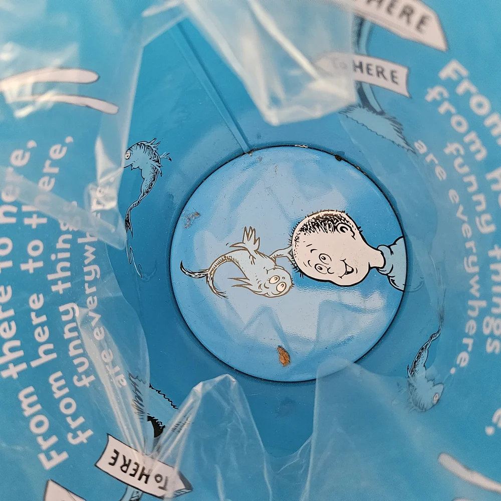 Dr. Seuss Beach Pail and shovel